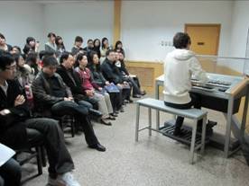 中野正英系列活動(dòng)報(bào)道(七)-西安音樂(lè)學(xué)院