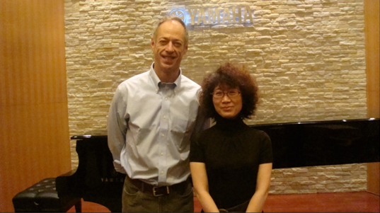 雅馬哈藝術家來我司訪問交流