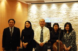 雅馬哈新辦公室音樂廳舉辦室內小型音樂會