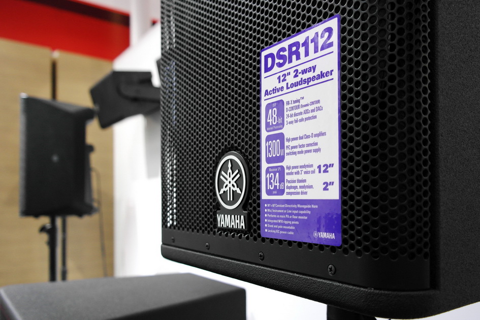 雅馬哈專業音響新產品亮相PALM EXPO 2013展會 