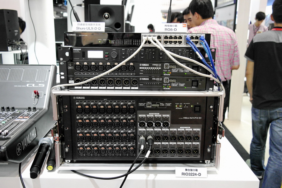 雅馬哈專業音響新產品亮相PALM EXPO 2013展會 