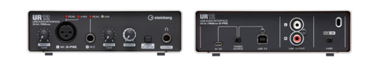 兼容iPad/Mac/PC，實(shí)現(xiàn)高品質(zhì)錄音的Steinberg USB音頻接口UR12發(fā)布