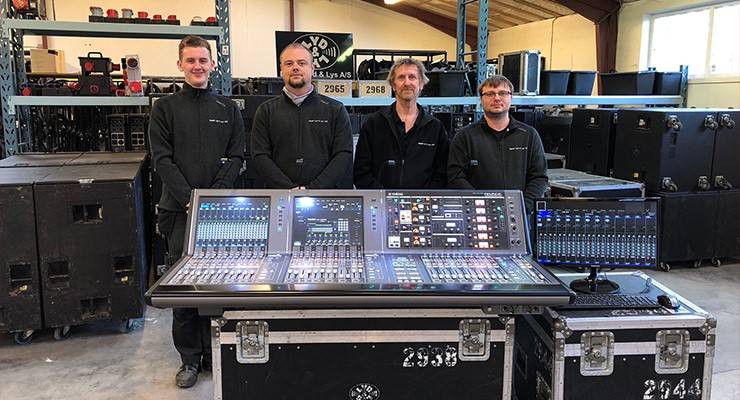 三對(duì)四：3 家丹麥公司購(gòu)置 4 臺(tái)雅馬哈 RIVAGE PM7 數(shù)字混音系統(tǒng)
