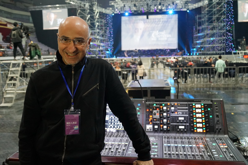 卡雷拉斯全球告別演唱會——江蘇大劇院在卡雷拉斯演唱會使用RIVAGE PM10