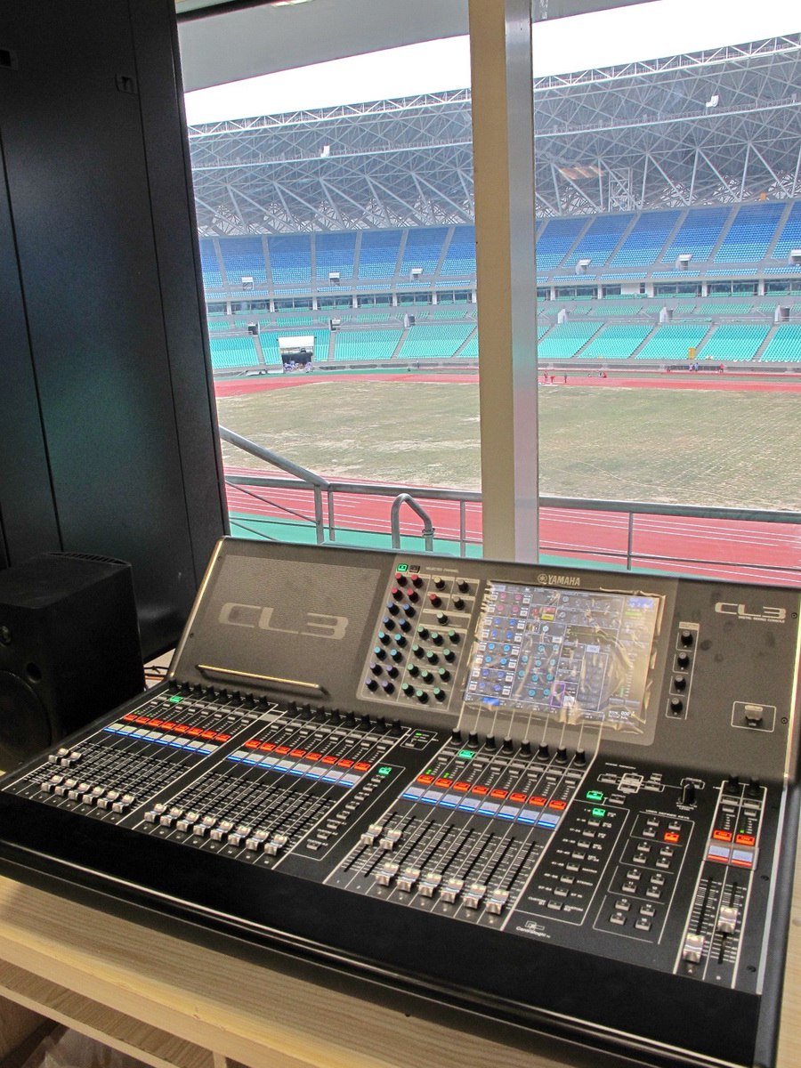 福州海峽奧體中心——CL3數(shù)字調(diào)音臺和AES/EBU數(shù)字音頻傳輸系統(tǒng)