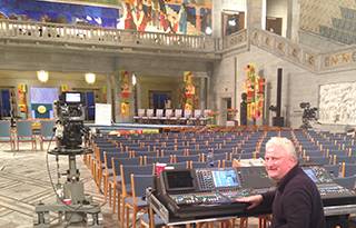 面向億萬觀眾的直播——雅馬哈調音臺用于諾貝爾和平獎頒獎典禮