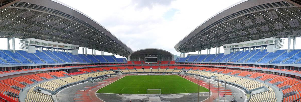 廣西體育中心——雅馬哈數字網絡音頻設備構建的大型場館擴聲系統