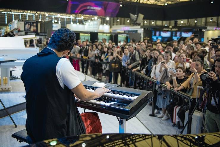 雅馬哈亮相Music China 2019