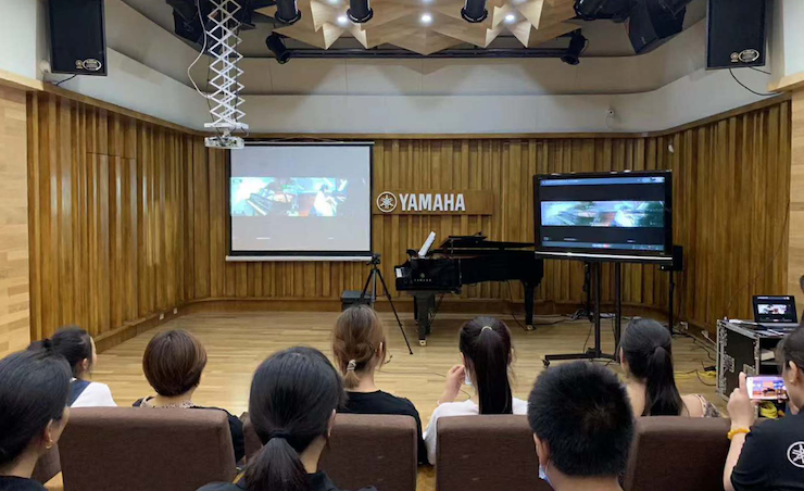 活動報道 | 遠程藝術教育大師課活動—雅馬哈藝術家吳曉大師課