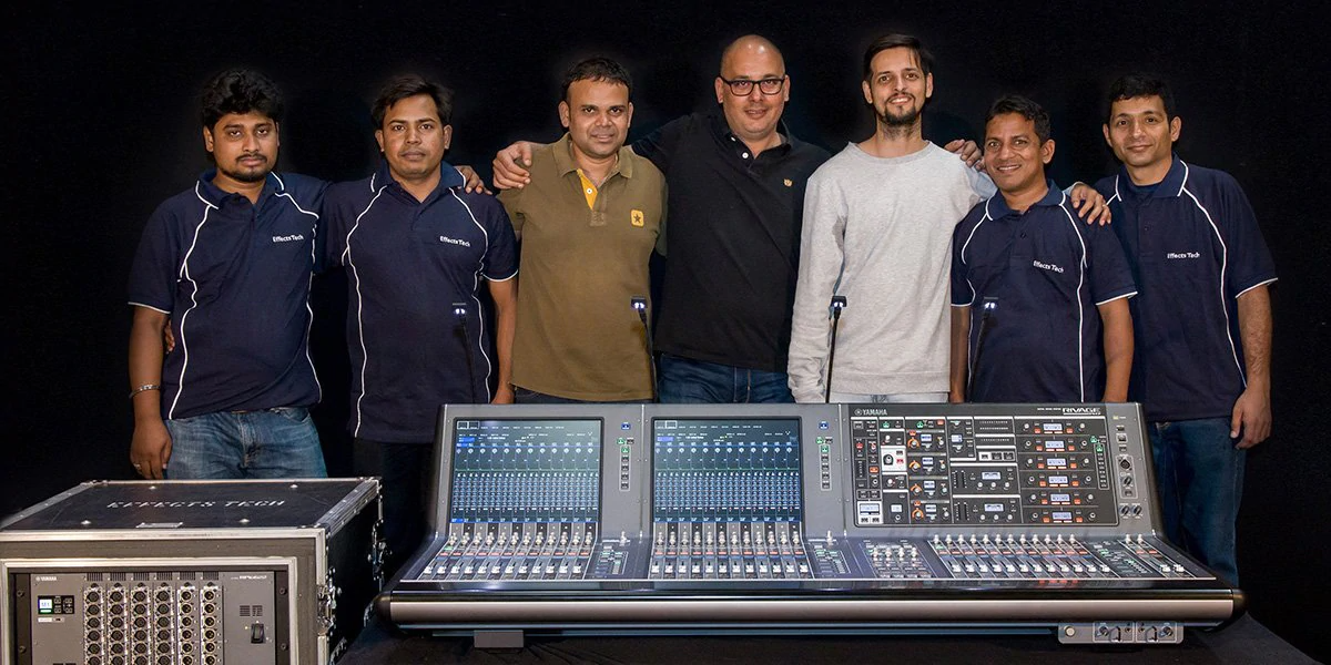 Effects Tech使用雅馬哈RIVAGE PM7改善現場音響藝術