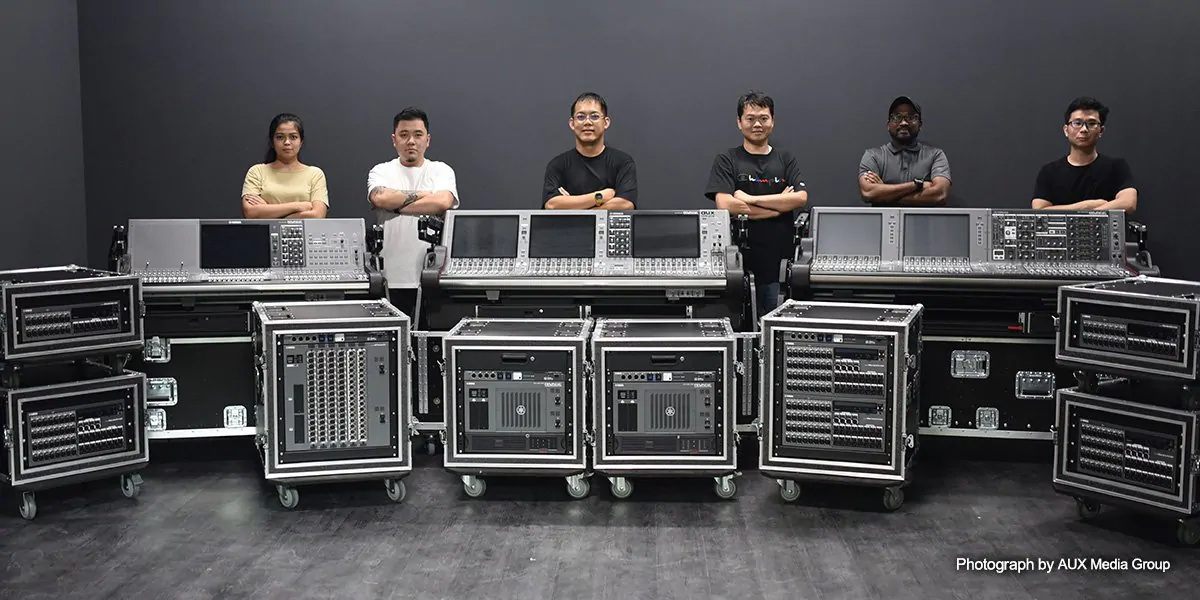 AUX Media Group升級雅馬哈設備，為未來和在線活動蓄力