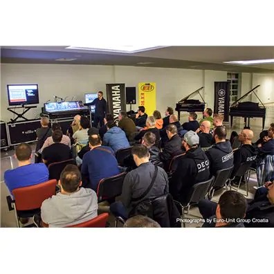 雅馬哈RIVAGE PM10為克羅地亞年度演出混音