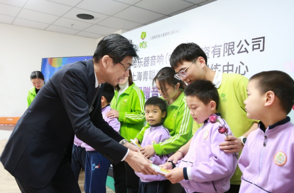 傳遞音樂，感受愛與溫暖——雅馬哈音響捐贈儀式