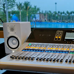 TF 和 Dante 網絡音頻應用于云南彌勒湖泉水世界樂園