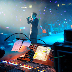 王杰世界巡回演唱會（廣州站）——巡回演唱會中的CL5數字調音臺