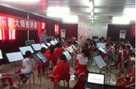 貴陽市花溪區第二小學雅馬哈實驗樂團樂隊大師班活動 